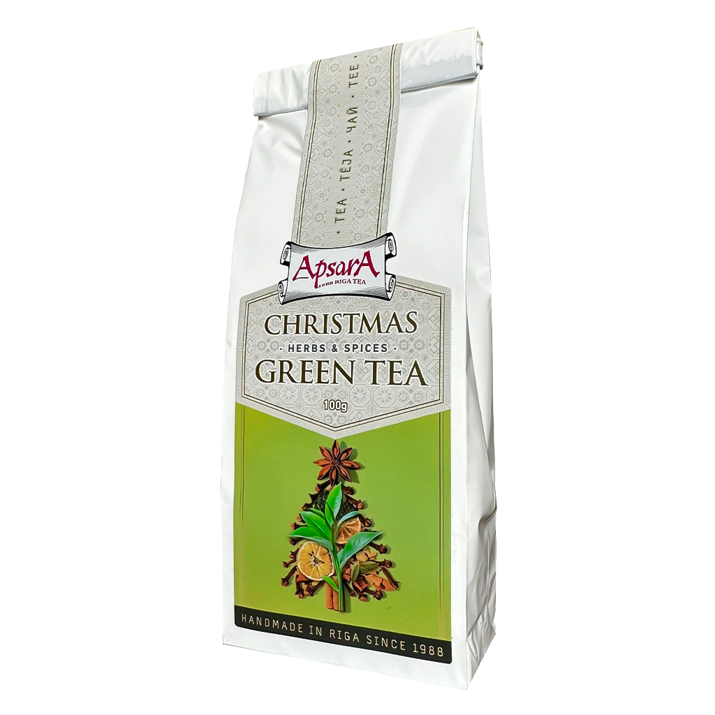 Zaļā tēja "CHRISTMAS GREEN TEA" 100g