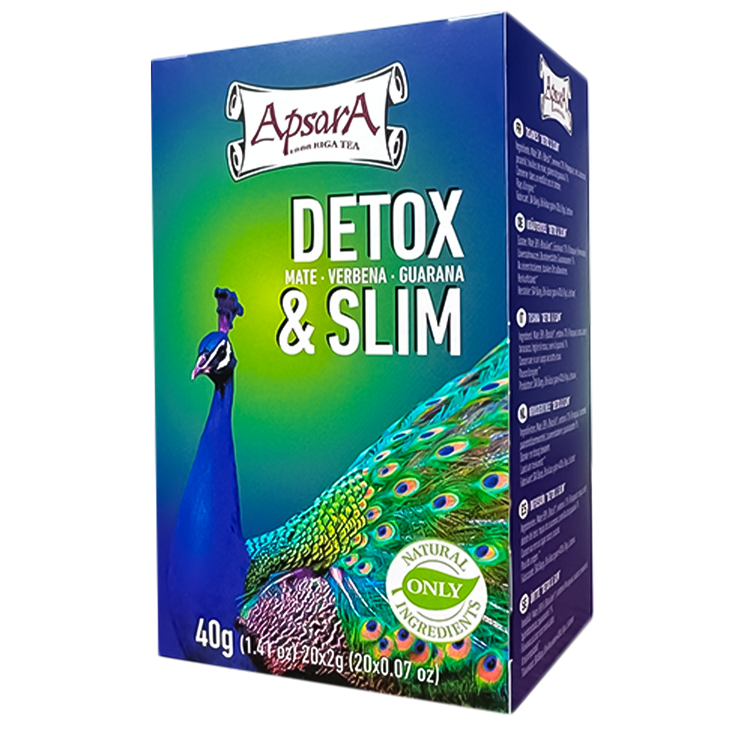 Zāļu tēja "DETOX & SLIM" 20x2g