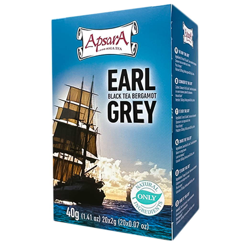 Melnā tēja "EARL GREY" 20x2g