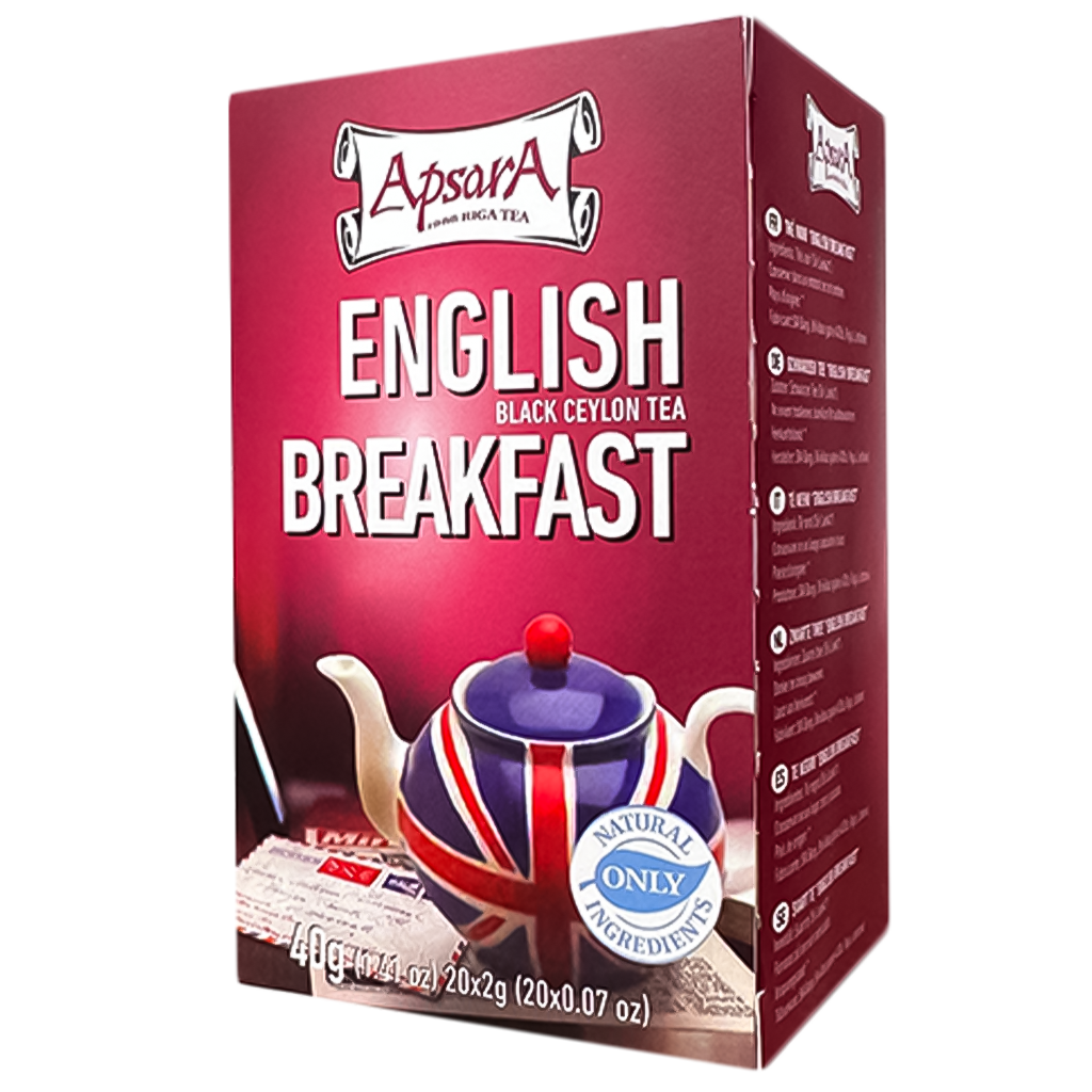 Melnā tēja "ENGLISH BREAKFAST" 20x2g